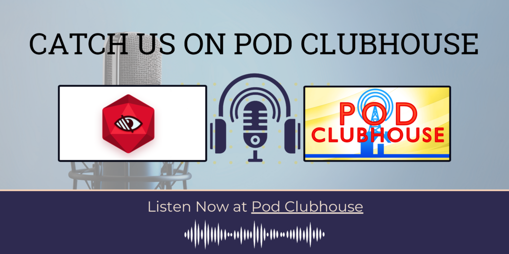 Join Us on the Pod Clubhouse Podcast as We Discuss Blindsense!